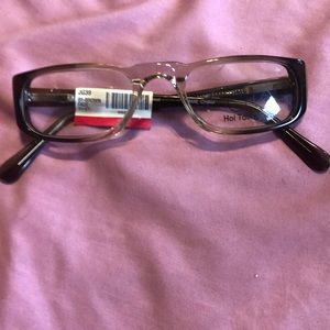 Brown fade glasses frames